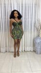 ISI Stoned Ankara Dress