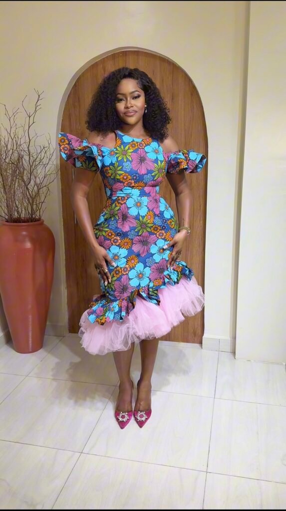 Simi Ankara Dress