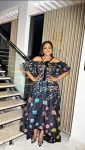 Awase Adire Dress